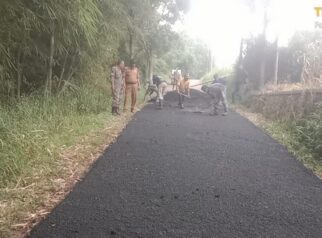 Warga Babakan Loa Nikmati Jalan Baru, Bantuan Provinsi Wujudkan Infrastruktur Layak