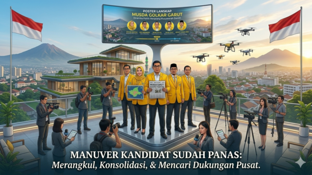 Musda Golkar Garut belum ada jadwal, manuver politik sudah mulai memanas.